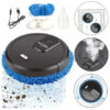 Aspiradoras Robot Con Trapeador Aspirador Húmedo Y Seco Negro