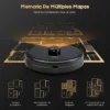 Aspiradora Barredora Robot Inteligente Vacuum Autocarga 2en1 Negro