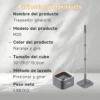 BOMIDI Trapeadores Giratorios Microfibra Mop Cubeta Doble Capa Con Drenaje Y Cepillo De Limpieza