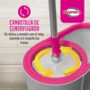 D_NQ_NP_2X_718860-MLA93179644700_092025-F Reynera Giramop Sistema Limpieza Trapeador Mango Giratorio Magenta