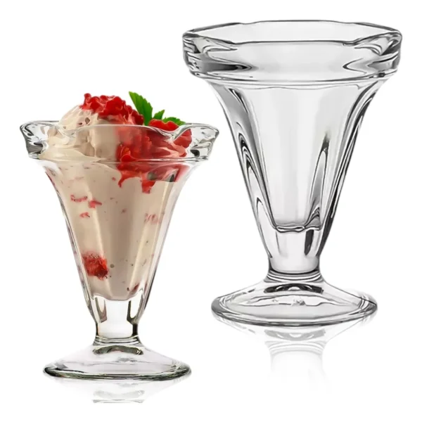 D_NQ_NP_2X_756467-MLM83390362704_042025-F Copa Para Mariscos O Postres De 220ml Caja De 12 Piezas Cristalino