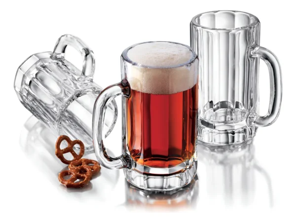 D_NQ_NP_2X_859765-MLA95647154860_102025-F Tarros de Vidrio Crisa Libbey Heidelberg Juego de 4 Piezas de 473 ml para Cerveza